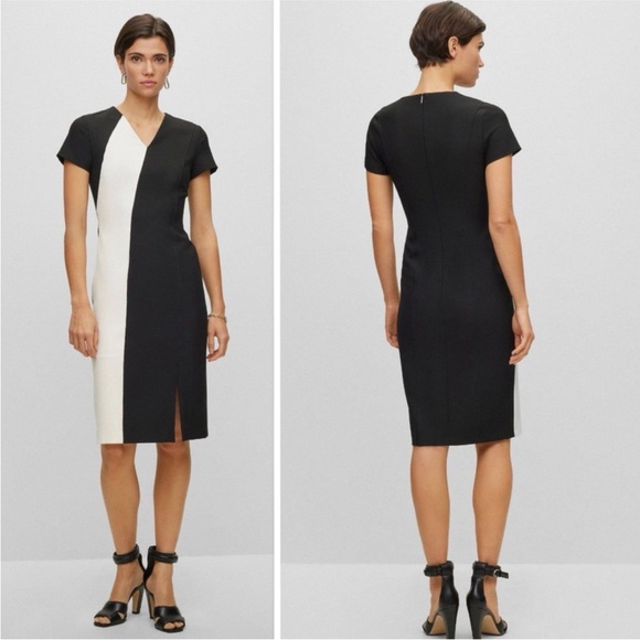 Boss Dresses & Skirts - BOSS Dahota Colorblock Dress SZ US 4 EUC